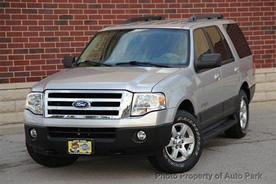 Ford : Expedition 4WD 4dr XLT 07 expedition xlt 4 wd 3 rd row cd player mp 3 running boards roof rack very clean