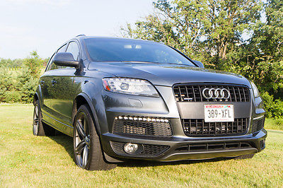 Audi : Q7 LUXURY SUV 2013 audi q 7 3.0 t prestige w s line s line package air suspension look