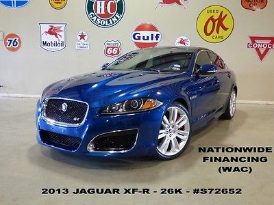 Jaguar : XF 13 xf r sedan sunroof nav back up htd cool lth meridian sys 20 s 26 k we finance