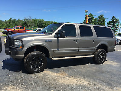 Ford : Excursion Limited Sport Utility 4-Door 2003 ford excursion limited 4 x 4 diesel lifted new wheels tires clean
