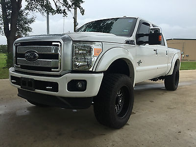 Ford : F-250 Platinum Crew Cab Pickup 4-Door 2013 ford f 250 platinum with lift and wheels