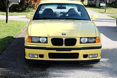 BMW : M3 Base Coupe 2-Door 1997 bmw m 3 5 spd e 36 dakar yellow rare alcantara cloth