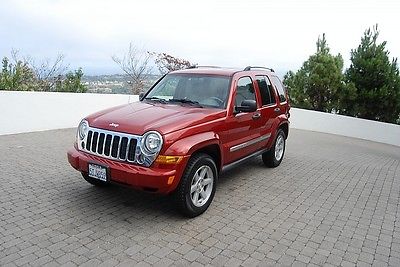 Jeep : Liberty LIMITED 2005 california jeep liberty limited sport utility 4 door 3.7 l leather loaded