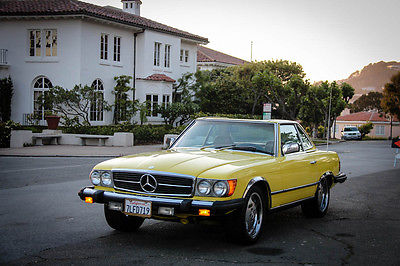 Mercedes-Benz : SL-Class 450SL 1979 mercedes 450 sl super clean older restored cal survivor roadster