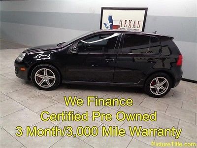 Volkswagen : Golf Sedan 07 vw gti sedan auto anthracite seats carfax certified warranty we finance texas