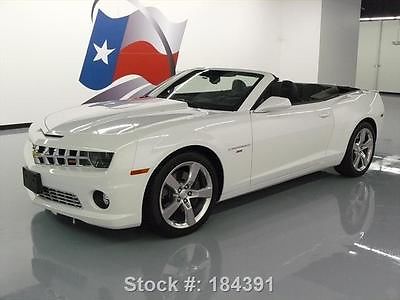 Chevrolet : Camaro 2011   2SS CONVERTIBLE RS HTD LEATHER HUD 2K 2011 chevy camaro 2 ss convertible rs htd leather hud 2 k 184391 texas direct
