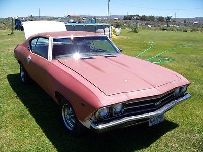 Chevrolet : Chevelle SS 396 1969 chevelle ss 396 project driver