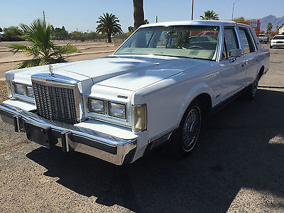Lincoln : Town Car 64760 LOW  MILES   1985 lincoln town car low low miles 64 760