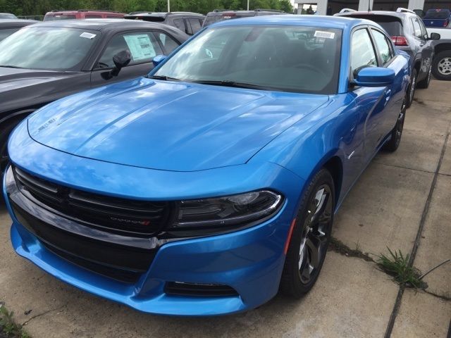 Dodge : Charger R/T R/T New 5.7L b5 blue pearl rt charger 15 leather finance clean nice v8 hemi blk