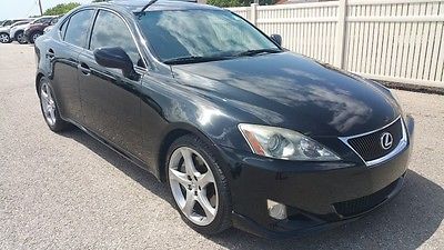 Lexus : IS Base Sedan 4-Door power leather auto cd roof heated cooled seats x package alloy v6 rwd