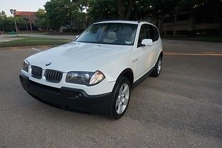 BMW : X3 3.0i Sport Utility 4-Door 2005 sunroof great condition immaculately clean bargain priced eye appeal