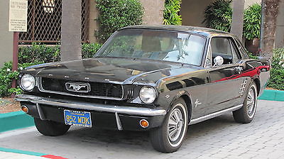 Ford : Mustang 2 Dr 1966 ford mustang coupe a code hi performance v 8 289 4 barrel disks ac ps