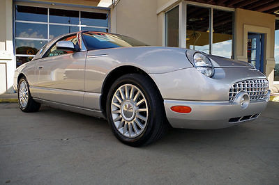 Ford : Thunderbird Convertible 2005 ford thunderbird 50 th annivesary convertible 1 owner only 25 k miles