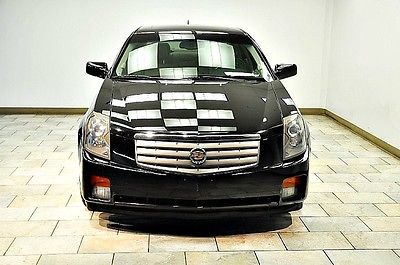 Cadillac : CTS CTS 5-SPEED 2005 cadillac cts black tan 6 speed low miles warranty