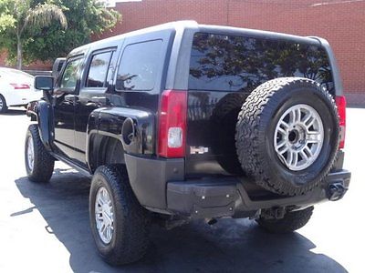 Hummer : H3 . 2008 hummer h 3 repairable salvage wrecked damaged fixable project rebuilder