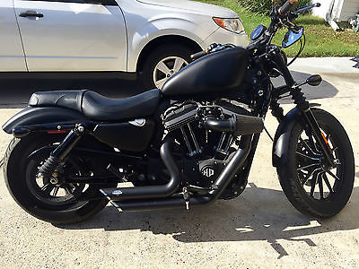 Harley-Davidson : Sportster 2010 harley davidson 883 iron xl 883 n sportster lots of upgrades denim black