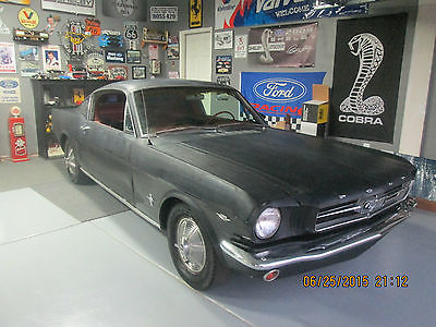 Ford : Mustang BASE MODEL C CODE FASTBACK  1965 ford mustang fastback