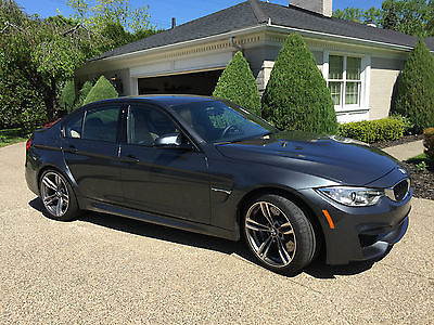 BMW : M3 Base Sedan 4-Door 2015 bmw m 3 sedan perfect cond 3000 miles