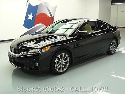 Honda : Accord EXL COUPE V6 SUNROOF LEATHER REAR CAM 2014 honda accord exl coupe v 6 sunroof leather rear cam 000842 texas direct
