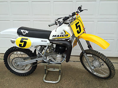 Other Makes : maico 1982 maico mc 250 motocross ahrma honda suzuki kawasaki yamaha vintage mx