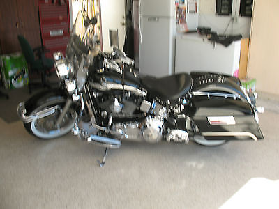 Harley-Davidson : Softail 2003 heritage softail anniversary edition with hd hard bags