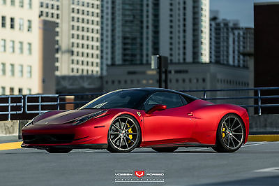 Ferrari : 458 Base Coupe 2-Door 2013 ferrari 458 italia rarest ferrari color rosso fucco opaco