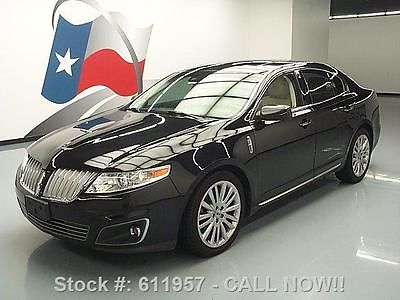 Lincoln : MKS ULTIMATE DUAL SUNROOF NAV REAR CAM 2009 lincoln mks ultimate dual sunroof nav rear cam 82 k 611957 texas direct