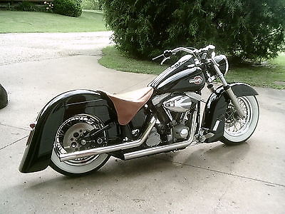 Harley-Davidson : Softail 99 harley softail old school one off all steel