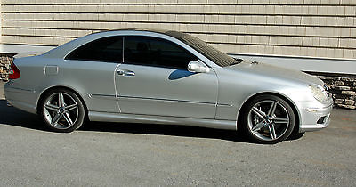 Mercedes-Benz : CLK-Class CLK55 AMG COUPE 5.5L V8 362HP 2005 mercedes benz clk 55 amg 5.5 l v 8 clean silver black 18 wheels michelin nav