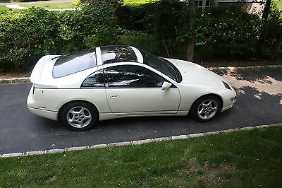 Nissan : 300ZX Turbo Coupe 2-Door 1991 nissan 300 zx twin turbo tt pearl white t tops excellent in out stock