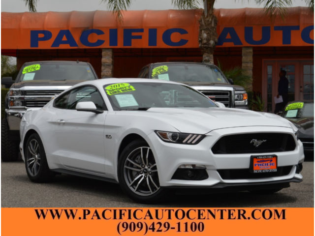 Ford : Mustang GT Premium C 2015 ford mustang gt 5.0 white back up camera financing