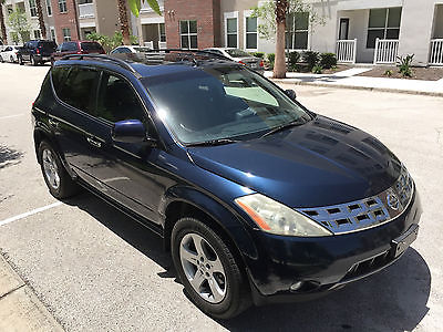 Nissan : Murano SL Sport Utility 4-Door 2003 nissan murano awesome 2 owner car low miles per year no reserve