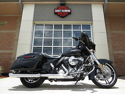 Harley-Davidson : Touring 2014 harley davidson flhx street glide security cruise 103 motor 6 spd clean