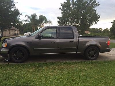 Ford : F-150 XLT Crew Cab Pickup 4-Door 2003 ford f 150 xlt supercrew lowered with harley davidson wheels