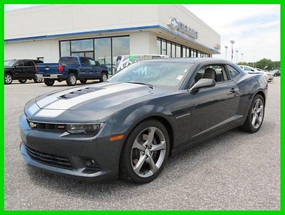 Chevrolet : Camaro 2Dr Cpe SS W/2SS RS leather Sunroof Navigation 2014 2 dr cpe ss w 2 ss used 6.2 l v 8 16 v automatic leather navigation stripe pkg