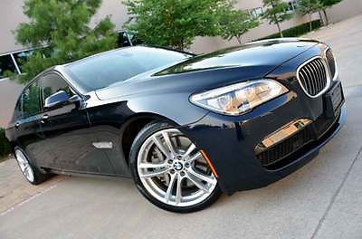 BMW : 7-Series Highly Optioned MSRP $105k 14 750 li m sport executive driver assist pkg lighting pkg 20 wheels head up nr