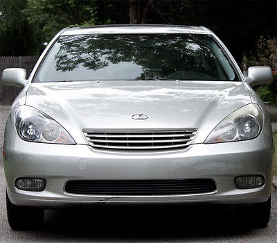 Lexus : ES 2002 lexus es 300 sedan 4 d silver with black leather seats and grey interior