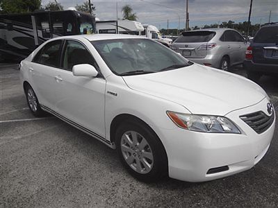Toyota : Camry 4dr Sedan 2007 camry hybrid leather power seat jbl premium very clean 4 new tires warranty