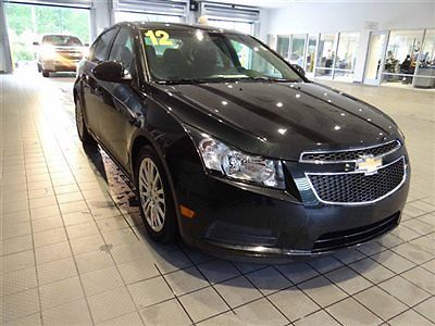 Chevrolet : Cruze 4dr Sedan ECO Chevrolet CRUZE 4dr Sedan ECO Low Miles Manual Gasoline 1.4L 4 Cyl BLACK GRANITE