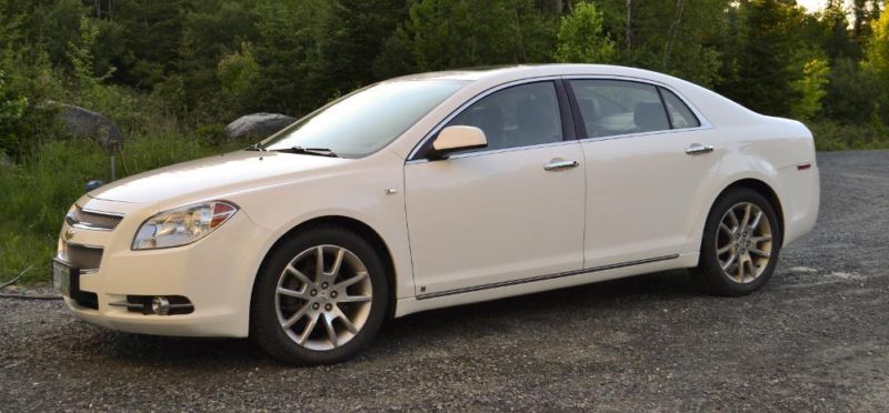 2008 Malibu LTZ Summit White