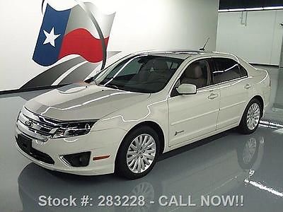 Ford : Fusion HYBRID SUNROOF LEATHER NAV REARCAM 2012 ford fusion hybrid sunroof leather nav rearcam 32 k