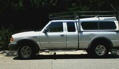 Ford : Ranger XLT Extended Cab Pickup 2-Door 2002 ford ranger xlt bed liner topper shell one piece ladder rack
