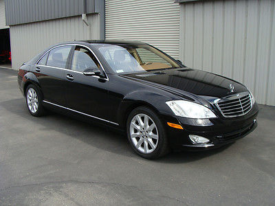 Mercedes-Benz : S-Class s 550, very nice! 2008 mercedes benz s 550 sedan 4 door 5.5 l black tan 1 owner very low miles