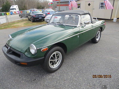 MG : MGB MK IV Convertible 2-Door 1979 mg mgb convertible 2 door 1.8 l