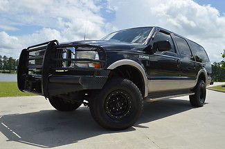 Ford : Excursion Limited 2000 ford excursion 4 x 4 7.3 l diesel dvd lift