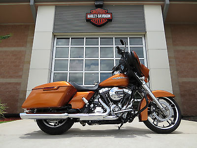 Harley-Davidson : Touring 2014 harley davidson flhx street glide ho 103 motor 6 spd ape handlebars clean