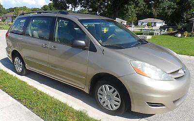 Toyota : Sienna CE Mini Passenger Van 5-Door Gold Toyota Sienna CE 2006 Minivan 8 Passenger