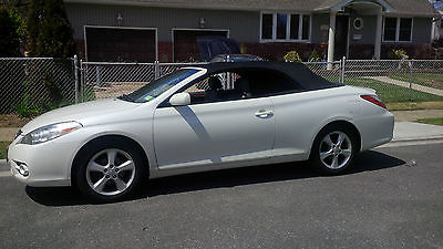 Toyota : Solara SLE Convertible 2-Door Clean Car Fax,LOW MILES- 65,475 , Fully Loaded , Gray Leather Interior