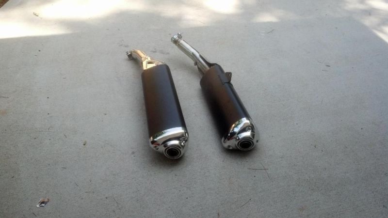 Exhaust pipes for 2013 hayabusa with header