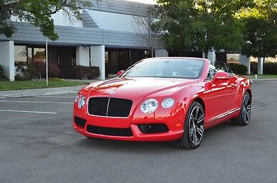 Bentley : Continental GT C AWD MULLINER PACKAGE LOW MILES 2014 bentley continental gtc twin turbo mulliner pk clean carfax loaded 1 owner